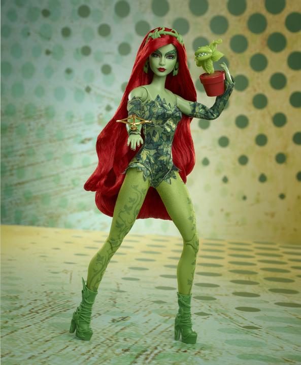 Actual product image Barbie Signature Poison Ivy collector's doll