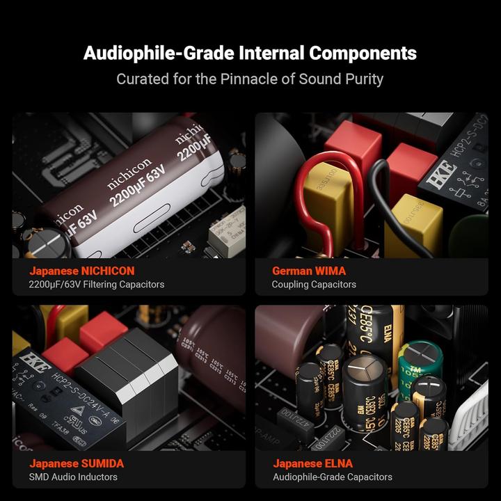 Actual product image Fosi Audio V3 Mono 48V5A (Power amplifier)