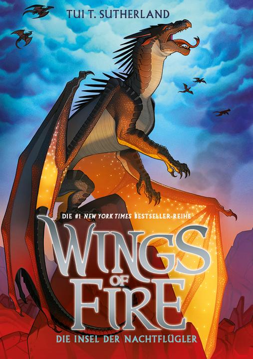 Actual product image Wings of Fire 4 (German, Tui T. Sutherland, 2020)
