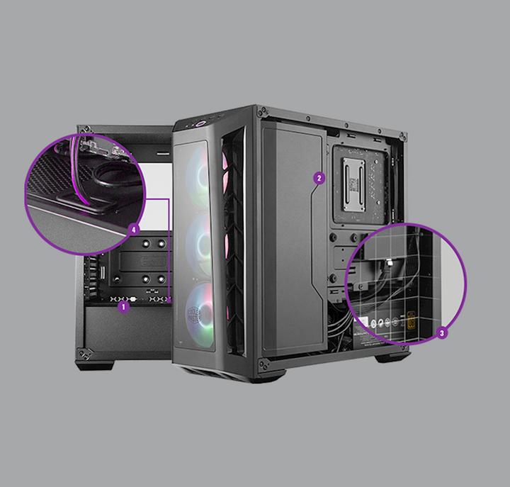 Produktbild Cooler Master MasterBox MB530P (ATX, mATX, Mini-ITX)
