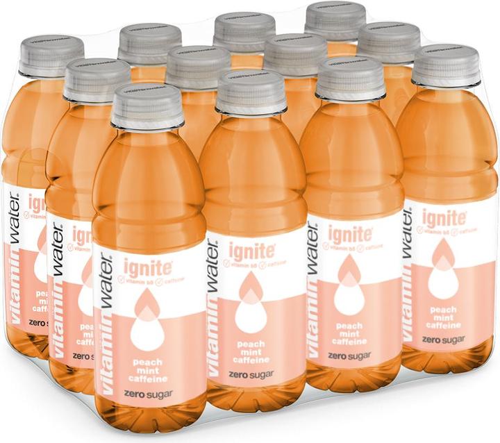 Produktbild Glacéau vitaminwater Ignite (Pfirsich, 12 x)