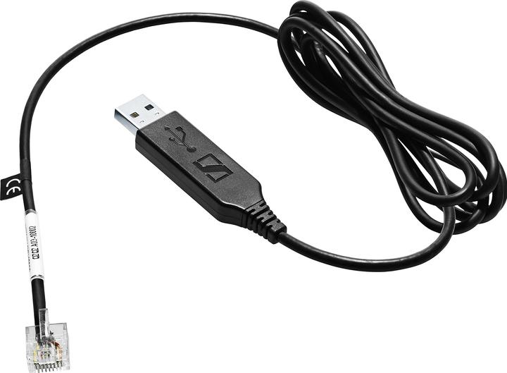 Produktbild EPOS CEHS-CI 02 Elektronischer Hook-Switch Adapter für Headset, VoIP-Telefon