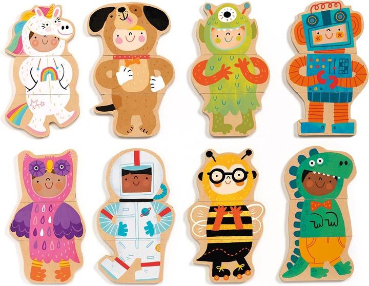 Djeco Magnets fancy-up (24 x)