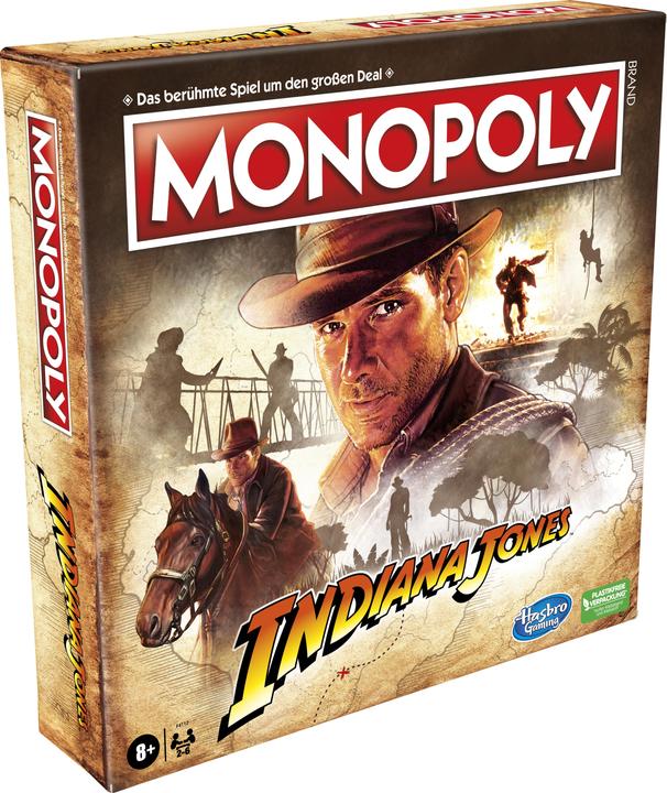 Actual product image Hasbro Gaming Indiana Jones (German)