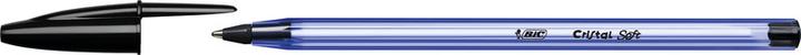 Actual product image Bic Ballpoint pen Cristal Soft (Black, 1 x)