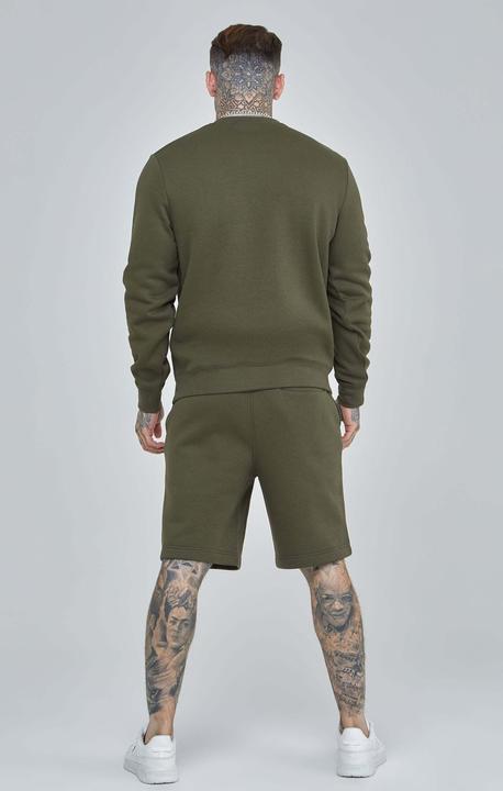 Actual product image Siksilk Sweatshirts Khaki Essential Sweatshirt (XL)