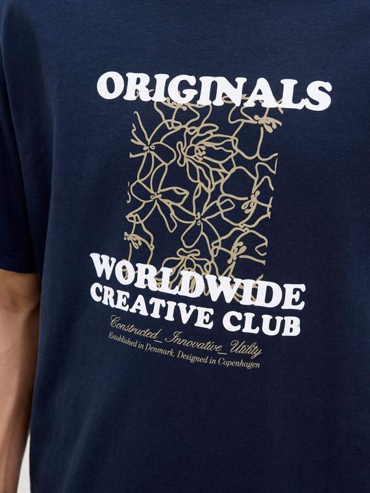 Produktbild Jack & Jones Gedruckt Rundhalsausschnitt T-shirt T-shirt (XXL)