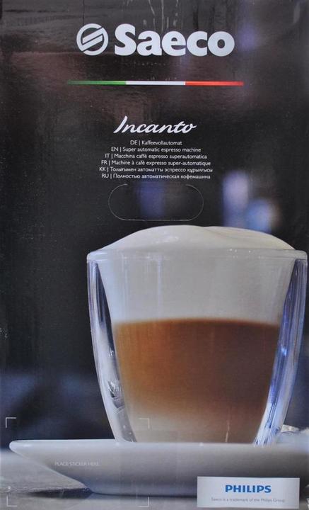 Actual product image Saeco Incanto Cappucinatore HD8914/01
