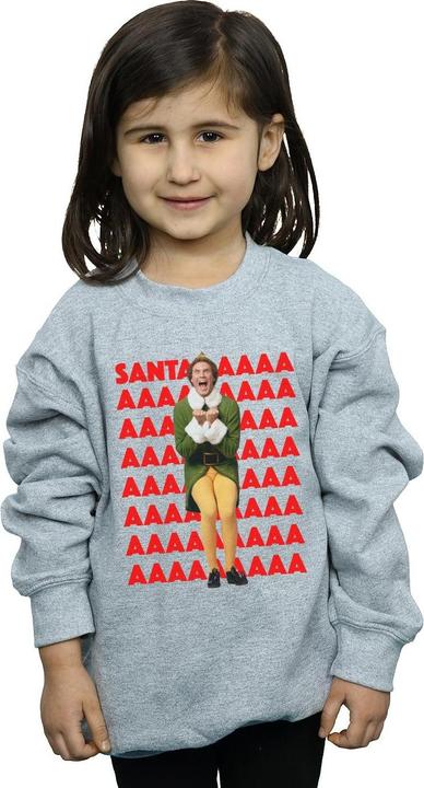 Produktbild Elf Buddy Santa Scream Sweatshirt Mädchen (152, 158)