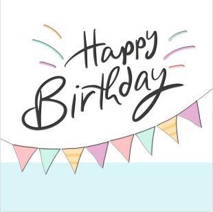 Image du produit Susy Card Carte d'anniversaire "Happy Eco B-day Garland