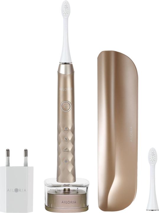 Actual product image Ailoria Shine Bright Gold Sonic Toothbrush (Sonic toothbrush)