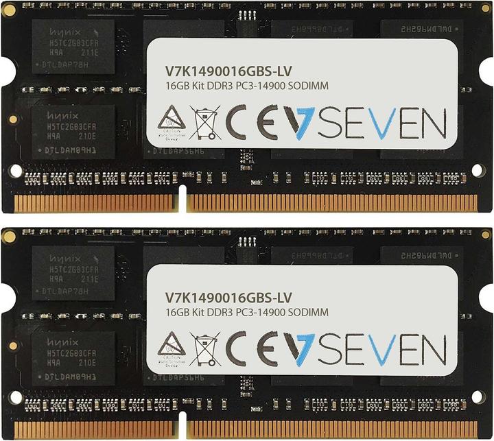V7 V7K1490016GBS-LV (2 x 8GB, 1866 MHz, DDR3-RAM, SO-DIMM)
