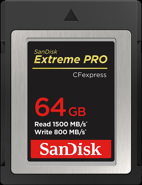 Actual product image SanDisk Big Time Pro (64 GB, CFexpress type B, U1)