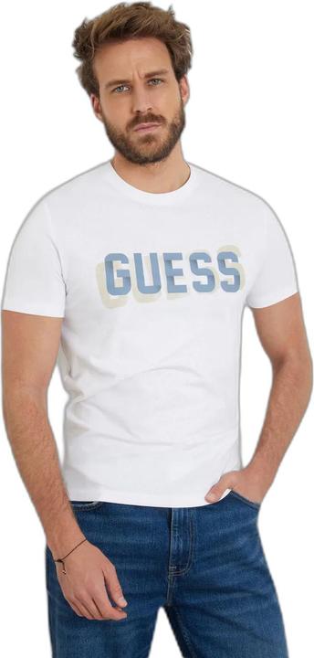 Actual product image Guess Round Neck T-shirt with Logo (XL)