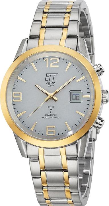 Image du produit ETT EGS-11501-42M Solar drive Montre radiopilotée Basic pour homme 41mm 5ATM (Montre radio-pilotée, 41 mm)