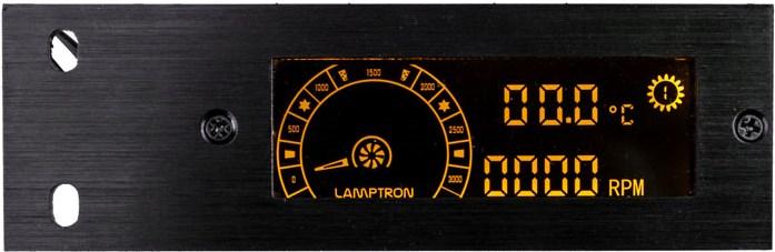 Image du produit Lamptron TC20 PCI ventilateur RGB et contrôleur LED - noir (1 Ventilateur)