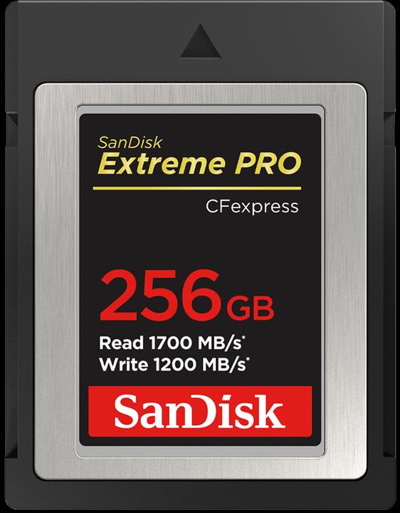 Produktbild SanDisk Extreme Pro (256 GB, CFexpress Typ B, U3, UHS-I)