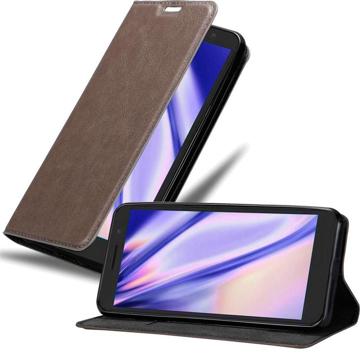 Actual product image Cadorabo Book Invisible Magnet Cover (Alcatel 1)