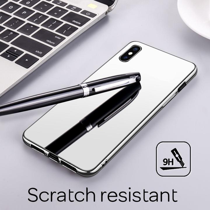 Produktbild Nalia Spiegel Hartglas Hülle (Apple iPhone XS Max)