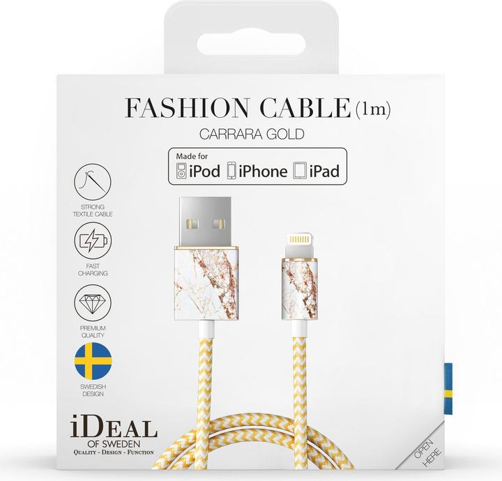 Produktbild iDeal Of Sweden Carrara Gold (1 m, USB 2.0)