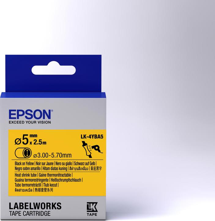 Produktbild Epson Etikettenkassette Lk-4yba5 (1 x)