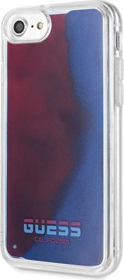Image du produit Guess GUHCI8GLCRE iPhone 7/8/SE 2020 czerwony/red hard case California Glow in the dark (Apple iPhone 7, Apple iPhone SE, Apple iPhone 8)