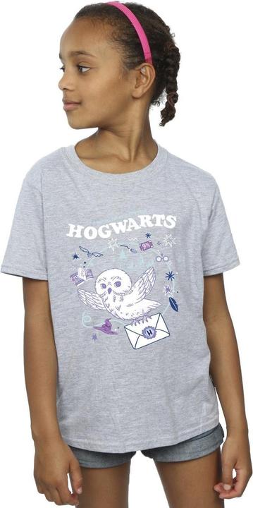 Image du produit - T-shirt OWL LETTER FROM HOGWARTS - Fille (128)