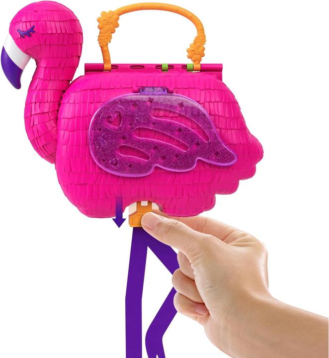 Produktbild Polly Pocket Flamingo-Party Spielset, inkl. 2 Figuren & Zubehör