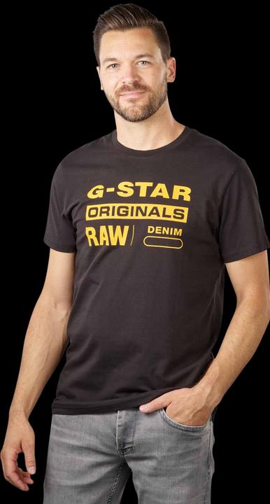 Image du produit G-Star Printed Graphic Eight T-Shirt Regular Fit Black (M)