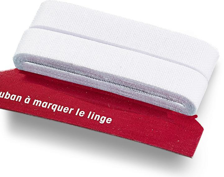 Immagine prodotto Prym Nastro adesivo per biancheria, bianco 11 mm, cartoncino 3 m, CO