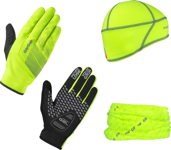 GripGrab Hi-Vis Cycling Essentials