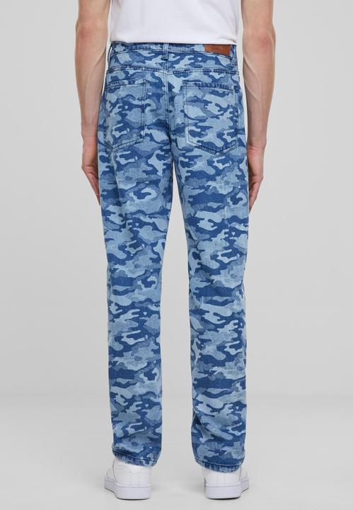 Produktbild Urban Classics Laser Camo Printed Jeans - 166813 (32)