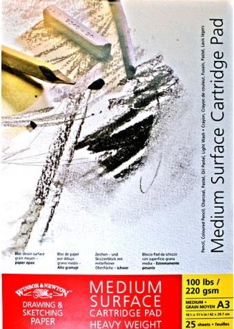 Produktbild Winsor & Newton Zeichenblock Medium Surface (A4)