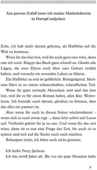 Image du produit Percy Jackson 1: Diebe im Olymp | Sonderausgabe mit Filmbildern zum Serienstart (Allemand, Rick Riordan., 2023)