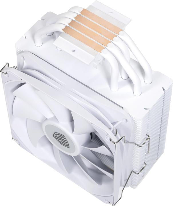 Actual product image Kolink Umbra EX180 White Edition CPU Cooler - 120 mm (157 mm)