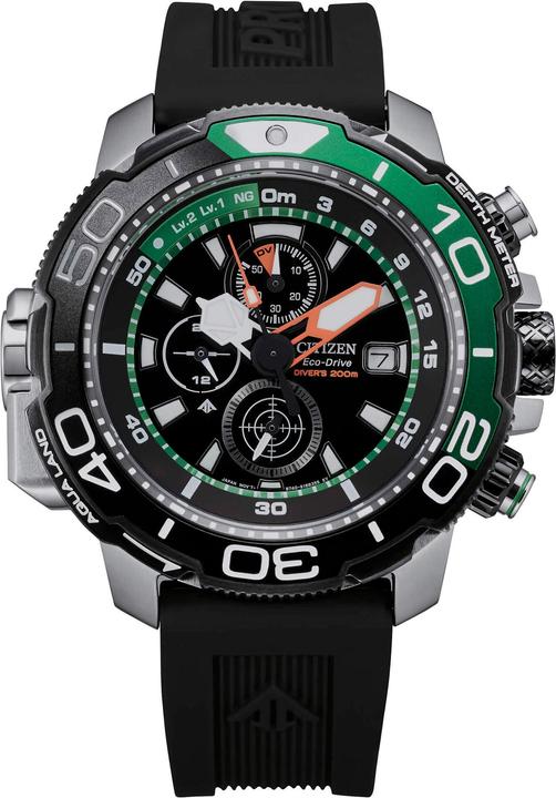 Immagine prodotto Citizen BJ2168-01E Orologio subacqueo Eco-Drive Promaster Marine 47 mm (Orologio sub, 47 mm)