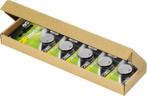 Image du produit GP Batteries Lithium CR2025, Batterie rechargeable, CR2025, dioxyde de manganèse au lithium (LiMnO2), 3 V (10 pcs, CR2025)