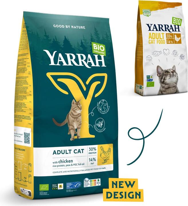 Actual product image Yarrah BIO dry food chicken (Senior, Adult, 1 pcs., 2400 g)