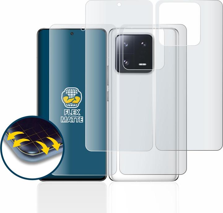 Actual product image BROTECT Full-Cover Protector Matte (2 Piece, Xiaomi 13 Pro)