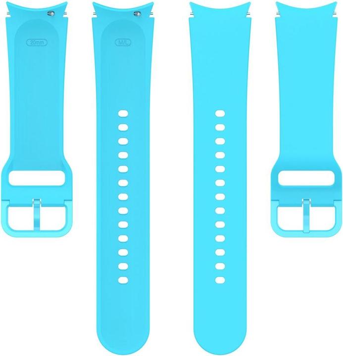 Actual product image König Design Silicone Strap 20mm Watch Strap for Samsung Galaxy Watch 4 5 Classic Pro Loop (20 mm, Silicone)