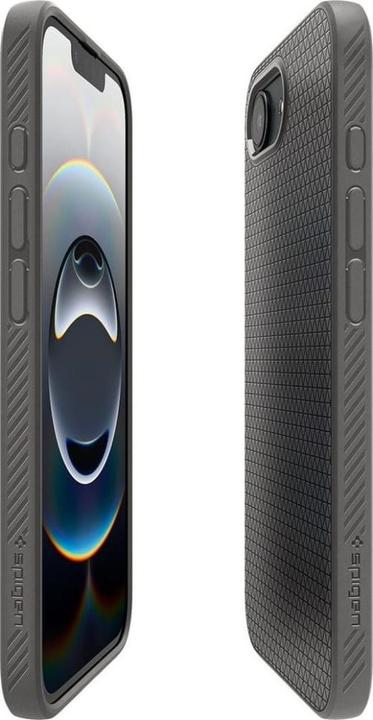 Actual product image Spigen Liquid Air iPhone 16e Case Marble Gray (Apple iPhone 16e)