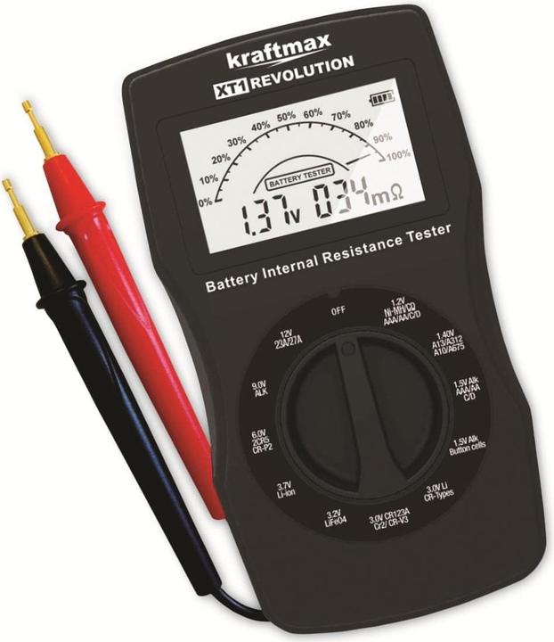 Actual product image Kraftmax Battery tester XT1