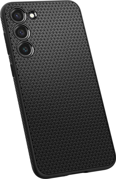 Actual product image Spigen Liquid Air Case for S916B Samsung Galaxy S23+ - matt black (Samsung Galaxy S23+)