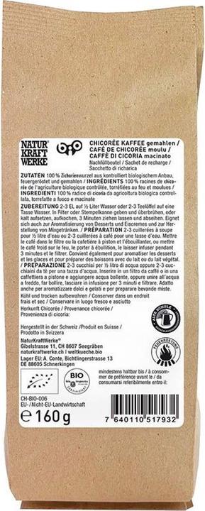 Produktbild NaturKraftWerke Chicorée Kaffee Bio (160g) (160 g)