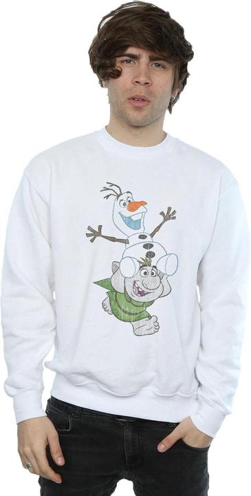 Produktbild Disney Frozen Olaf And Troll Sweatshirt (4XL)