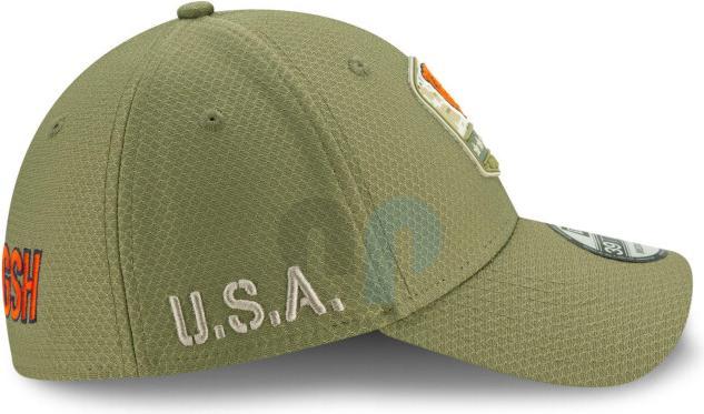 Produktbild New Era NFL - Chicago Bears - On Field 2019 Salute to Service Olive 39Thirty Cap Oliv LXL (59, 60, 62)