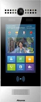 Productafbeelding Akuvox Video-TFE R29C-L Hoofdbehuizing, LTE, gezichtsherkenning, Android, zilver