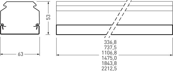 Produktbild Trilux Blindabdeckung (36.85 cm)