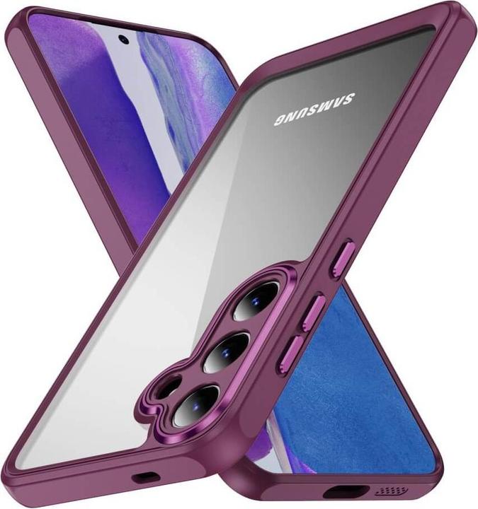 Image du produit Cover-Discount Housse avec protection pour appareil photo bordeaux (Samsung Galaxy S24+)