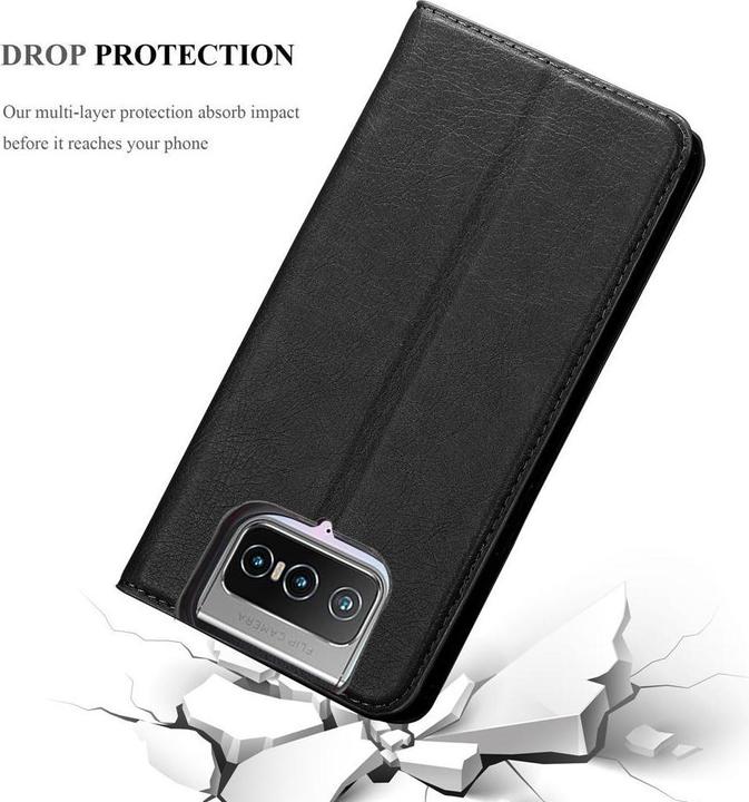 Image du produit Cadorabo Book Couverture magnétique invisible (Asus Zenfone 7)